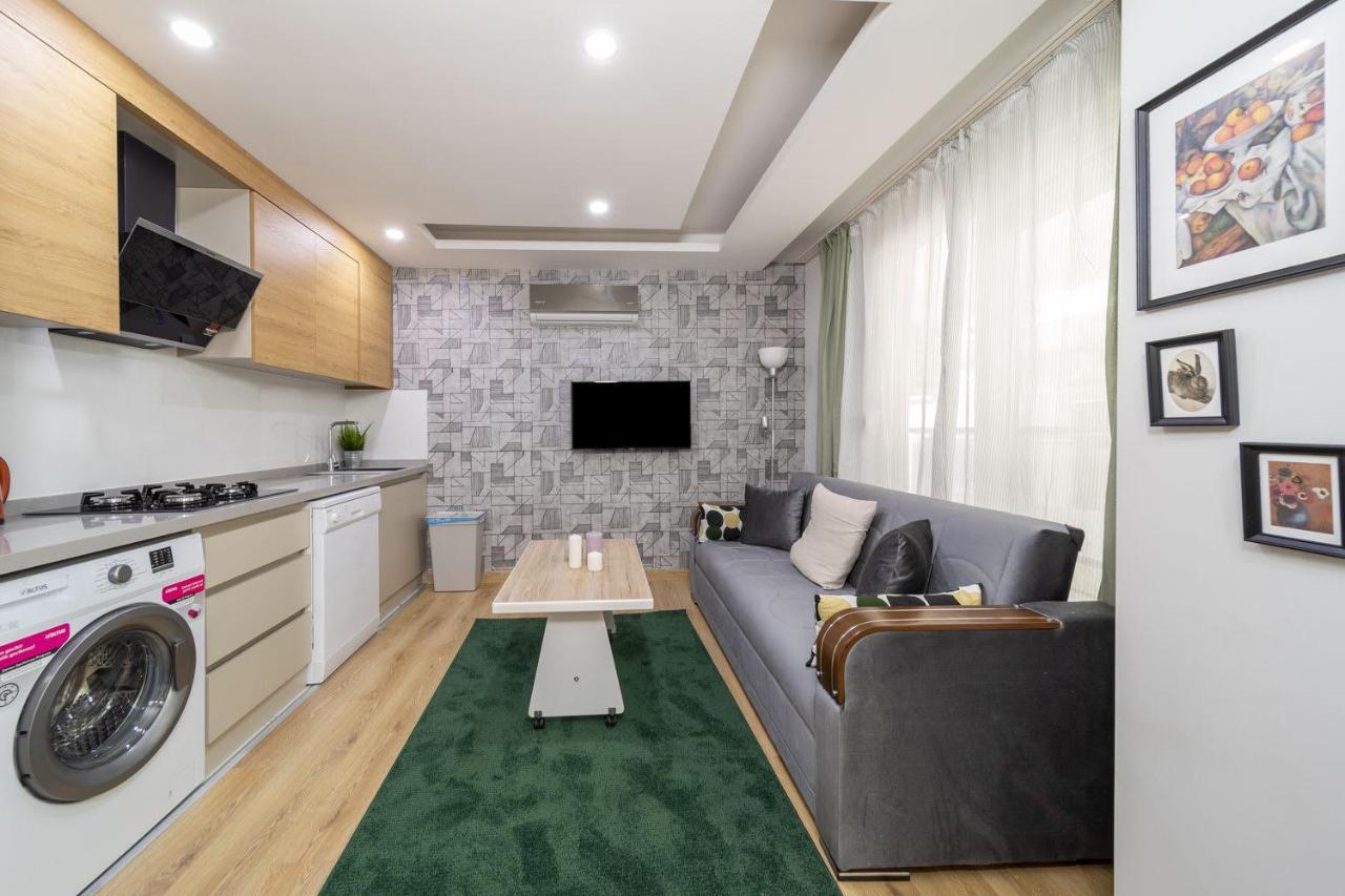 Modern And Cozy Apartment With Central Location And Balcony In Muratpasa, Antalya Exterior foto